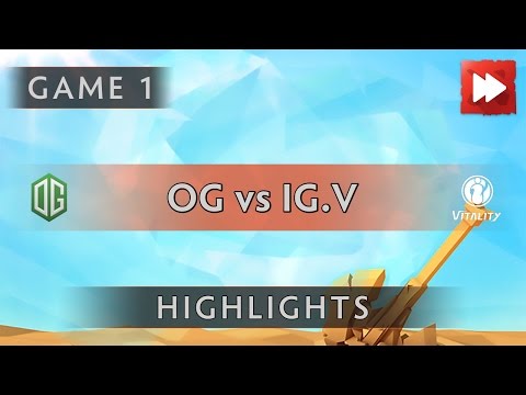 OG vs iG.Vitality [Game 1] MarsTV Dota 2 League 2016 - Dota Highlights
