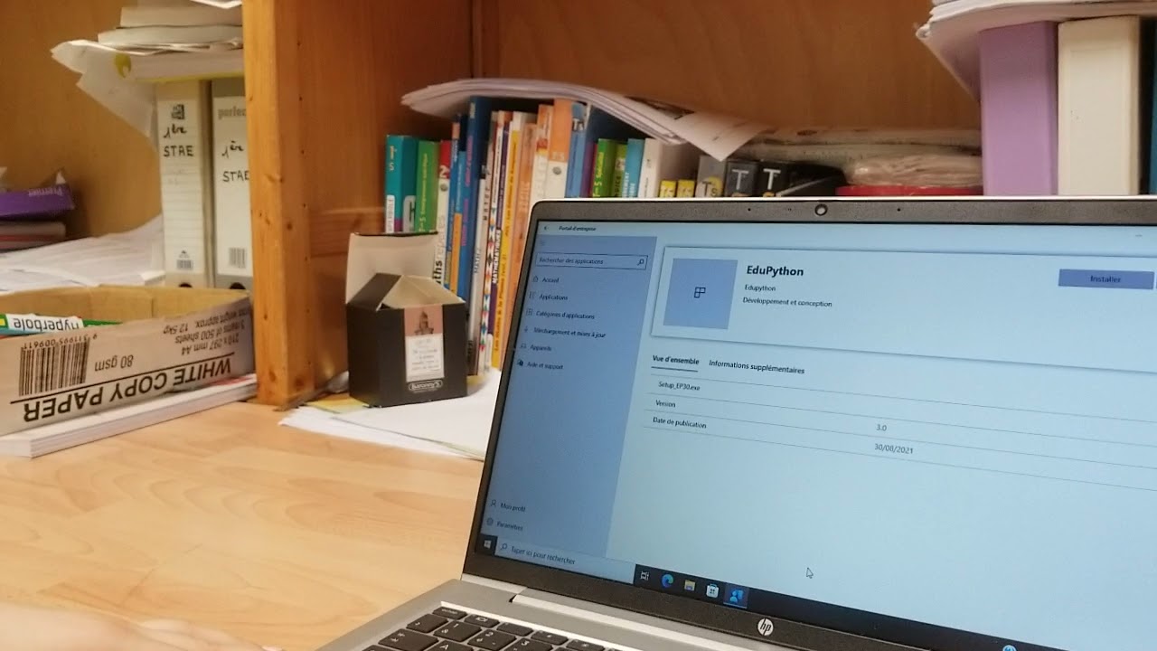 Installation EduPython - 1/2