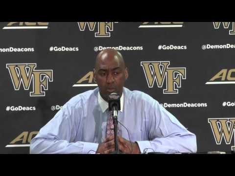 Danny Manning Press Conference - UNCG (Dec. 15, 2015)