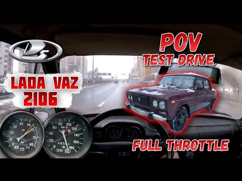 Lada VAZ 2106 // Riva - POV TEST DRIVE. Driver’s eye