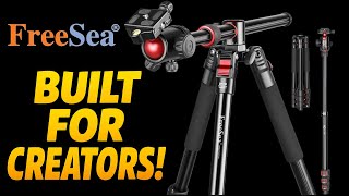 FreeSea 72 Inch Camera Tripod: Sturdy AND Affordable!
