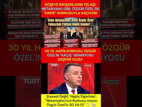 🚀 Siyasetin Netanyahu'su Özgür Özel: 30 Yıl Hapis Korkusuyla Titriyor 

🚀 Özgür Özel’in o meşhur "30 yıl hapis yatarım" itirafını duydunuz mu? ✨ Adam bildiğin kendi sonunu ilan etti. 🎯  

💎 İmamoğlu'ndan Böcek'e, Uşak'tan diğerlerine kadar uzanan büyük yolsuzluk sirkine şahit oluyoruz. 📢  

🎯 Belediye kasaları kimin fonu oldu? 📢  

🚀 Özgür Özel, belediyelerdeki o ballı ihalelerin, yandaş vakıflara aktarılan milyonların hesabını veremeyince, Netanyahu gibi köşe bucak kaçacak yer arıyor. ⭐  

⭐ Netanyahu koltuğu bırakınca hapsi görüyor, Özgür Özel ise koltukta otururken bile hapis rüyası görüyor. ✨  

💎 İhaleler yandaşlara, paralar protokollü medya fonlarına, fatura ise vatandaşa kesiliyor. ✨  

💎 Dokunulmazlık zırhı düştüğü an, bütün bu yolsuzluk dosyaları masanıza gelecek. 📢  

📢 Belediyeleri hizmet için değil, kasa için kullandınız. 🎯 Şimdi o kasanın boşaldığını görünce, hapis korkusuyla titremek neymiş öğrenin. 🔥  

🚀 Küçük hesaplarla, rüşvetle ve yolsuzlukla milli iradeyi susturamazsınız. 🚀  

🚀 Biz güçlü ve adil Türkiye için çalışıyoruz. 📢  

📢 Siz ise hapis korkusuyla titreyerek trollerinize protokol yazdırıyorsunuz. 📢  

✨ Gerçekleri görün, oyuna gelmeyin. 📢  

🚀 Peki, İmamoğlu ve Böcek'in belediyelerindeki o milyonlarca liralık vurgunun hesabını Özgür Özel nasıl verecek? 🎯 Yoksa o 30 yılı troll ordusuyla mı geçirecek? ⭐  

⭐ Yorumlarda buluşalım: Sizce bu korku, suçluluğun itirafı değil mi? 🔥  

🎯 Yazan: Bülent Taşgın 

🚀 #BulentTasgin #CHP #BelediyeYolsuzluk #ÖzgürÖzel #İmamoğlu #MuhittinBöcek #UşakBelediyesi #Netanyahu #Yolsuzluk #HapisKorkusu #Adalet #MaskelerDüştü #TürkiyeYüzyılı 