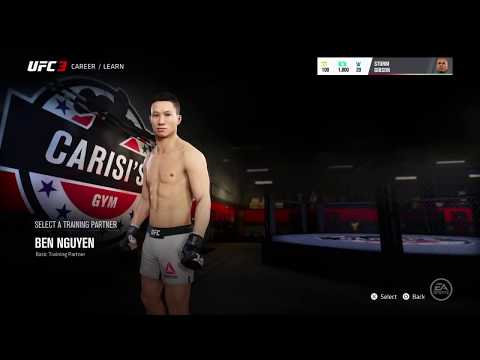 EA SPORTS UFC 3 Lightweight Career mode Part 1