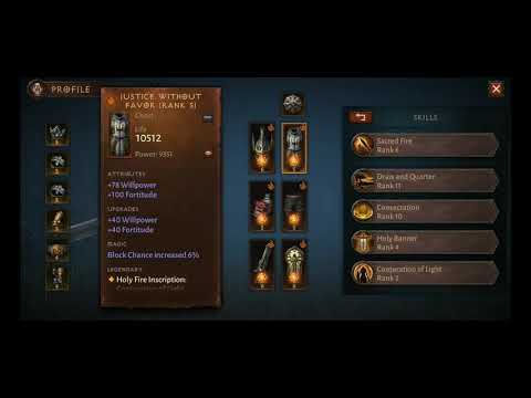 Diablo Immortal: My Crusader Insane DPS Gear/Skill Set! Cavern of Echoes H1!