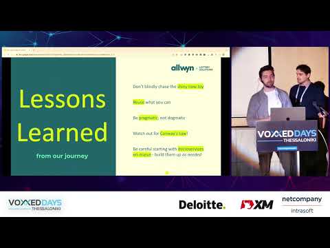 Voxxed Days Thessaloniki 2023 - How to win $1,000,000,000 - The Technology of Lotteries