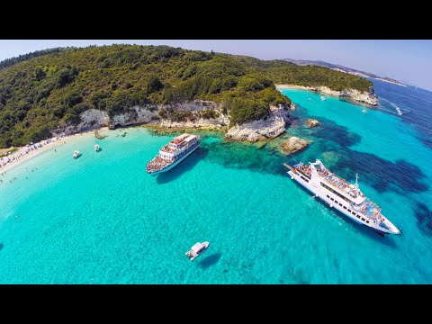 Paxos Antipaxos Blue Caves Cruise (Gaios village) - Ionian Cruises Daily Cruises Corfu
