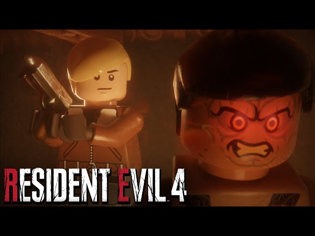 Lego Resident Evil 4 has over 3,000 images of Leon’s plastic bangs