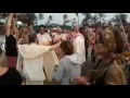 Foreigners Enjoying At Goa With Hare Rama Hare Krishna