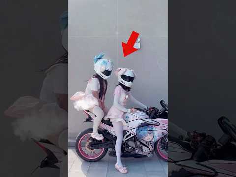 Motociclista inteligente🫢#shorts