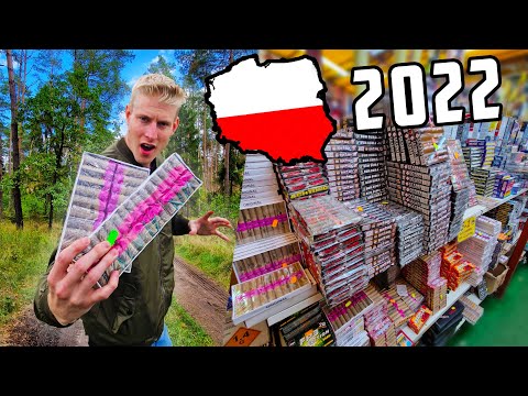 POOLSE VUURWERK MARKT + AFSTEKEN