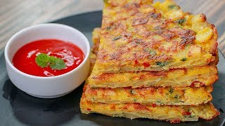 Download the video "Potato Omelette Recipe | Easy Breakfast Recipe | Easy Snacks Recipe | Kids tiffin Box Idea | Toasted"