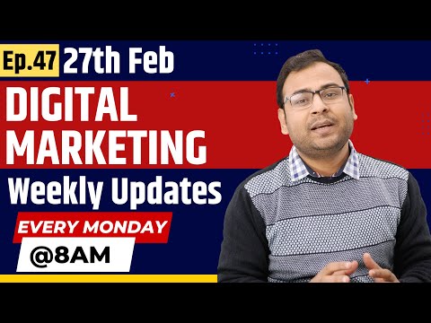 Digital Marketing Weekly Updates Episode 51 Umar Tazkeer
