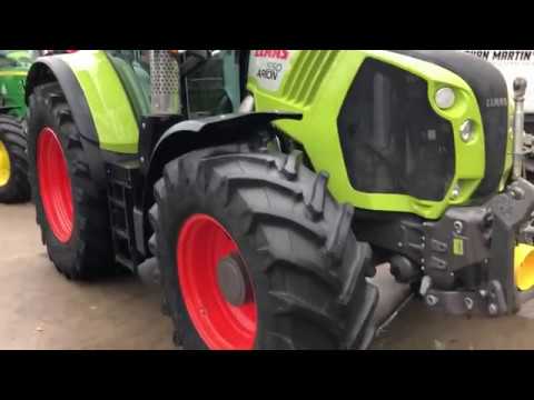 2016 CLAAS ARION 550 C MATIC CEBIS TRACTOR