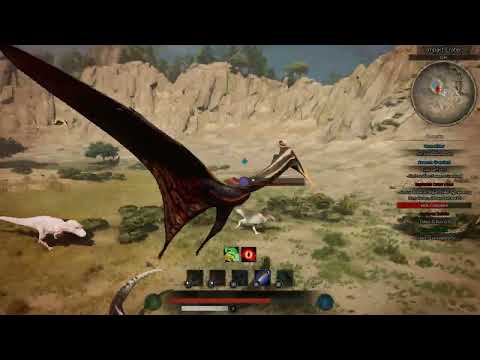 How to bait noobs in Path of Titans (Hatzegopteryx vs mixapackers)