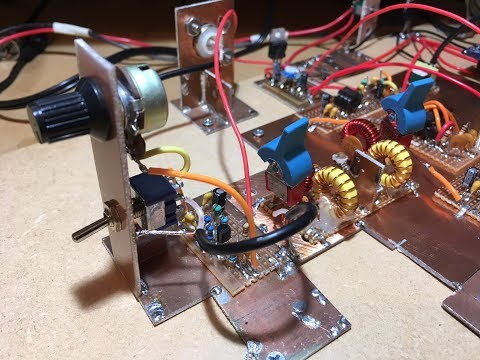 Homebrew SDR SSB Rig - Part 4 Antenna RF Amplifier and BPFs