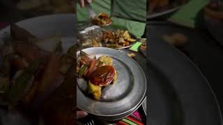 Everything we ate hiking the Inca trail to Machu Picchu (part 2) #shorts