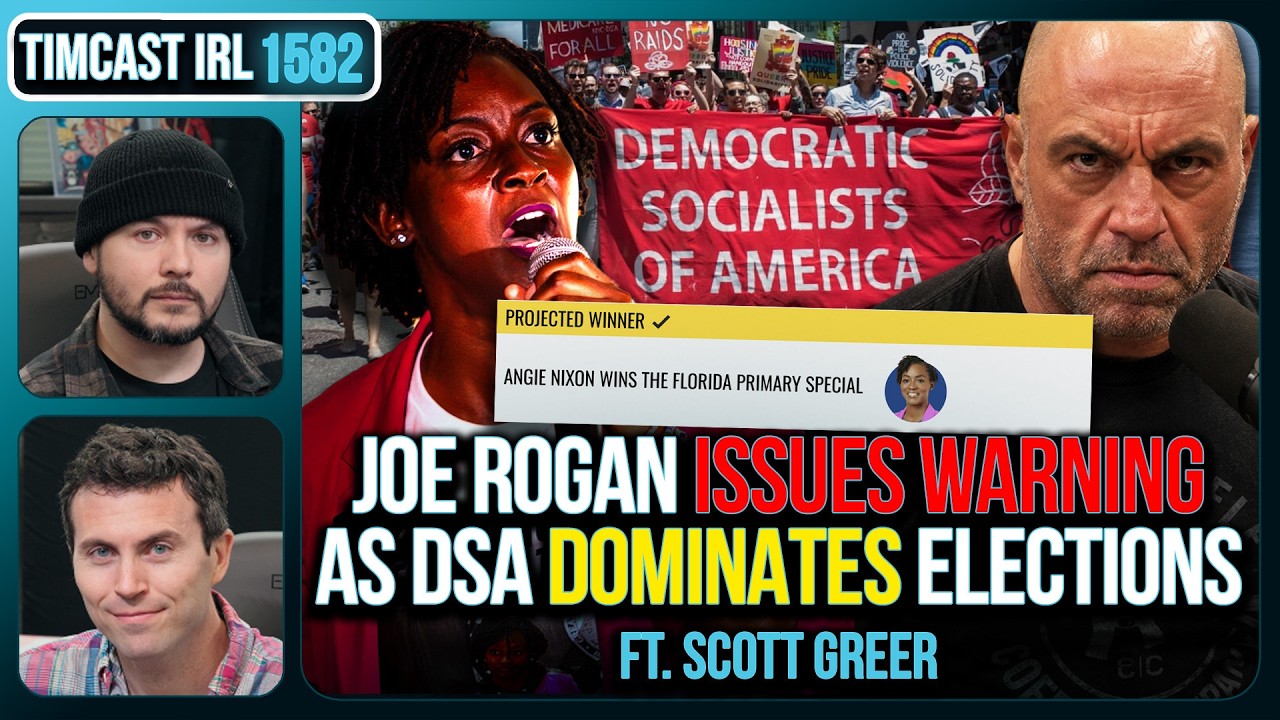 Joe Rogan WARNS Against DSA As They CRUSH Democrats In Primaries | Timcast IRL