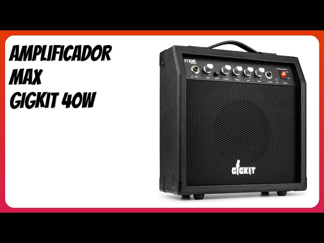 Vídeo relacionado con Max GigKit - Pack completo de bajo eléctrico Sunburst con amplificador de 40W, soporte, funda, afinador, cable y cuerdas, ideal para principiantes, práctica en casa o ensayos en estudio
