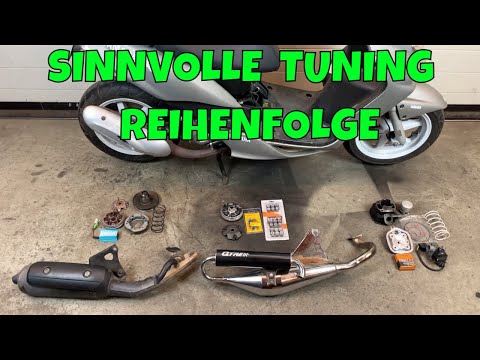 Sinnvolle Tuningreihenfolge beim Roller für Anfänger / so macht ihrs Richtig