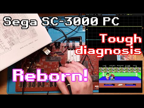 Tough rescue of a Sega SC-3000 Personal Computer!