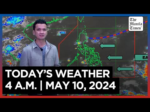 Today's Weather, 4 A.M. May 10, 2024