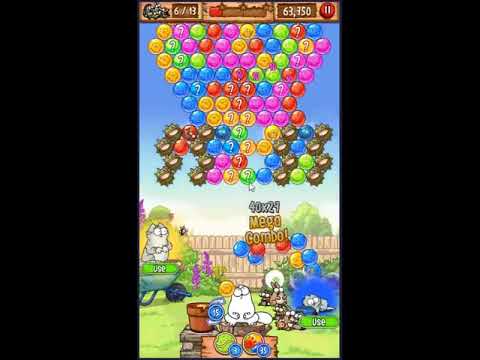 Simon's Cat Pop Time Level 686 - NO BOOSTERS 😺 | SKILLGAMING ✔️