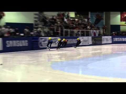 2012 Short Track World Cup #1- JR Celski 39.937 500m World Record
