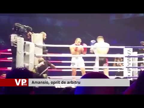 Amansio, oprit de arbitru