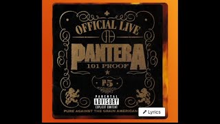 Clash with Reality- PANTERA (w/lyrics)