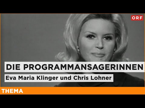 The program announcers of yesteryear – Eva Maria Klinger and Chris Lohner | Topic 24.11.2025