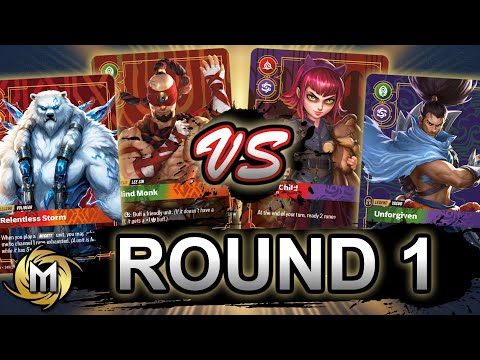 World's First 2v2 Riftbound Tournament Gameplay - Round 1: Volibear & Lee Sin vs Annie & Yasuo