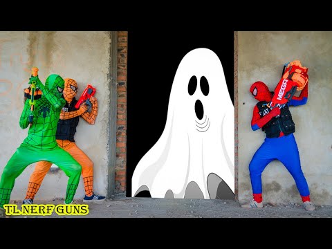 Power X Warriors Nerf Guns Fight Criminal Group Destroy Ghost Rescue Elsa + more Stories