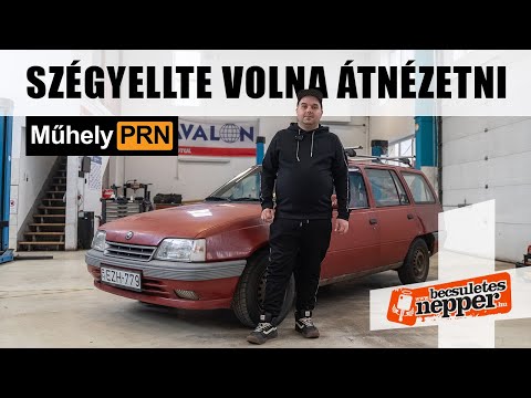 50 ezer forintért vette, aztán elhozta nekünk – Opel Kadett E 1,7D – 1989 – MűhelyPRN 295.