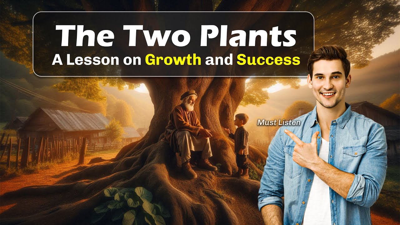 The Two Plants: A Lesson on Growth and Success | Motivational Story for Kids & Adults