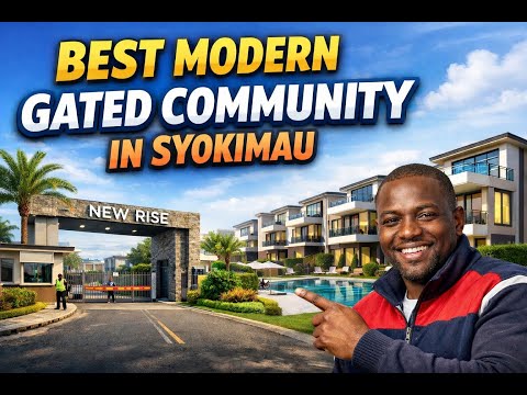 THIS IS ONE OF THE BEST MODERN GATED COMMUNITY IN SYOKIMAU