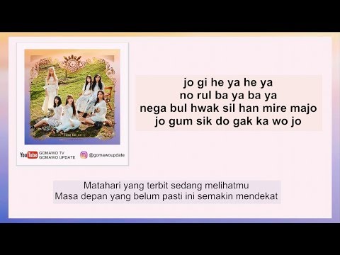 Easy Lyric GFRIEND - SUNRISE by GOMAWO [Indo Sub]