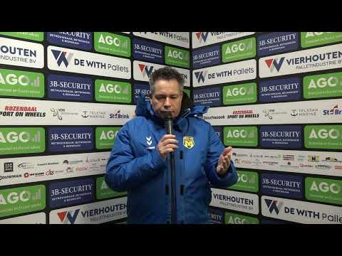 Patrick Loenen na afloop van de wedstrijd tegen IJsselmeervogels.