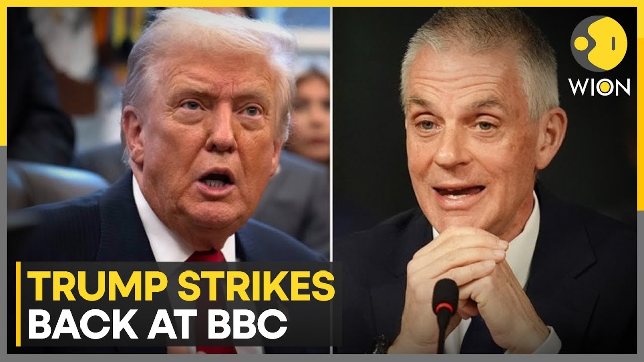 Trump: White House Slams BBC as ‘Leftist Propaganda Machine’ | Trump Files Lawsuit | WION