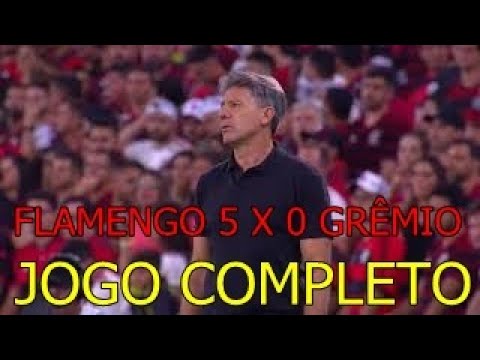 FLAMENGO 5 X 0 GRÊMIO / LIBERTADORES DA AMÉRICA 2019 / JOGO COMPLETO