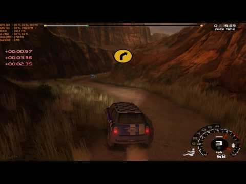 Xpand Rally Walkthrough Part 3 - "Grand Canyon Cup Championship: Stage 3"