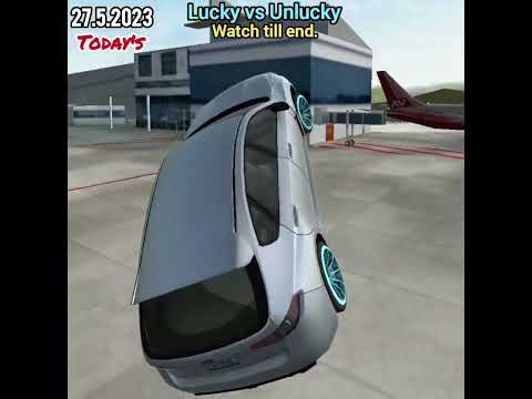 Don't skip|Lucky Vs Unlucky[extreme car driving simulator]#mggamerz #shorts