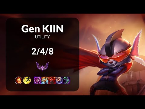 Gen Kiin Rumble vs Nautilus UTILITY - KR MASTER Patch 14.24