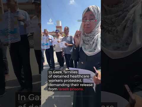 Protests in Paris, Gaza for release of Hussam Abu Safia | AJ #shorts