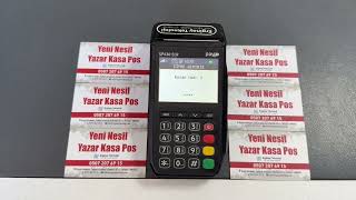 Paygo Sp 630  Yazar Kasa Pos Otomatik Z raporu
