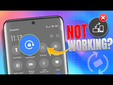 How to Fix Auto Rotate Not Working on Xiaomi Phone | Xiaomi Screen Not Rotating
