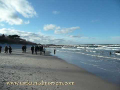 nadmorzem.com - Ustka, Zimowy spacer nad morzem.