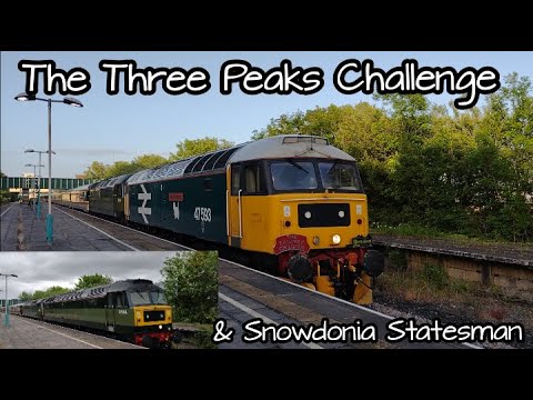 Prestatyn 09.06.2022 - Three Peaks Challenge & Snowdonian Statesman (25.05.2022) - Class 47 Railtour