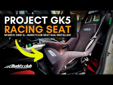 Sparco Grid Q + BuddyClub Seat Rail installed on Honda Jazz/Fit GK5!!! - VLOG28
