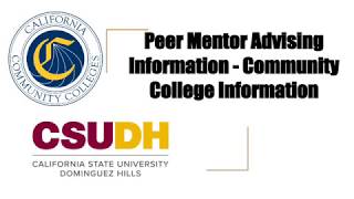 CSUDH EOP - How to Apply For Community College Summer Classes