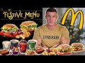 I tried the entire McDonald's Christmas menu